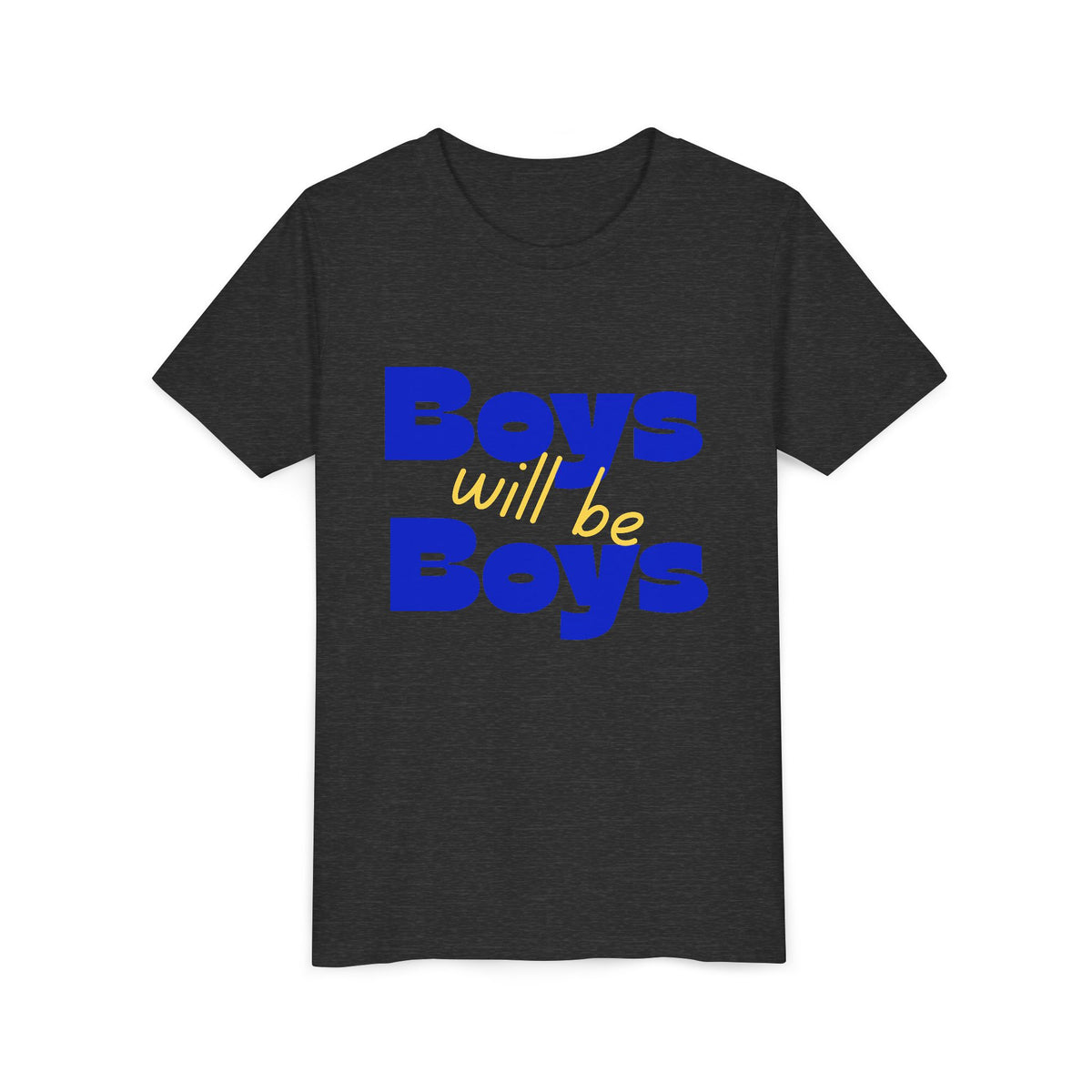 Youth Tee — "Boys Will Be Boys" Bold Retro Graphic