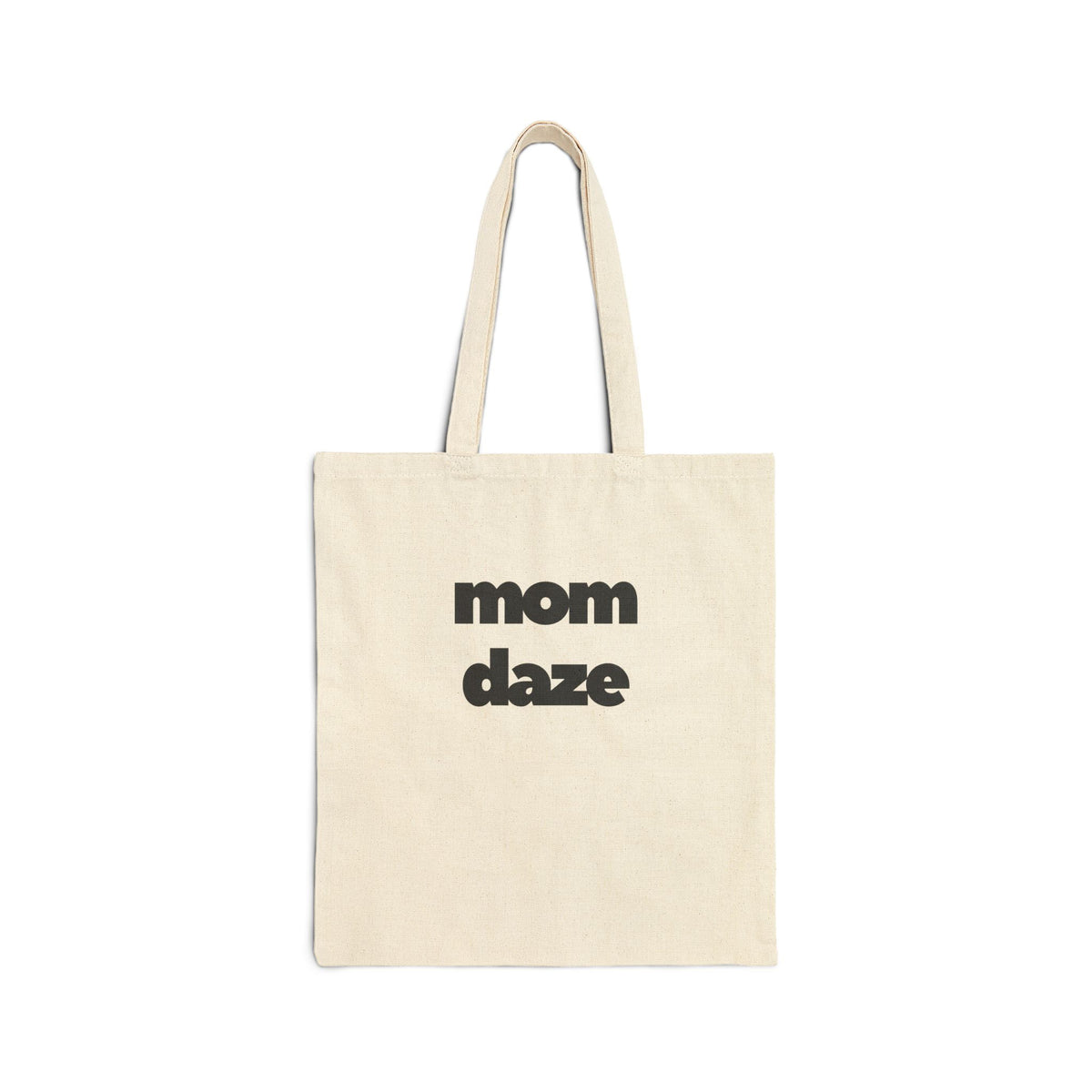 Mom Daze Cotton Canvas Tote Bag