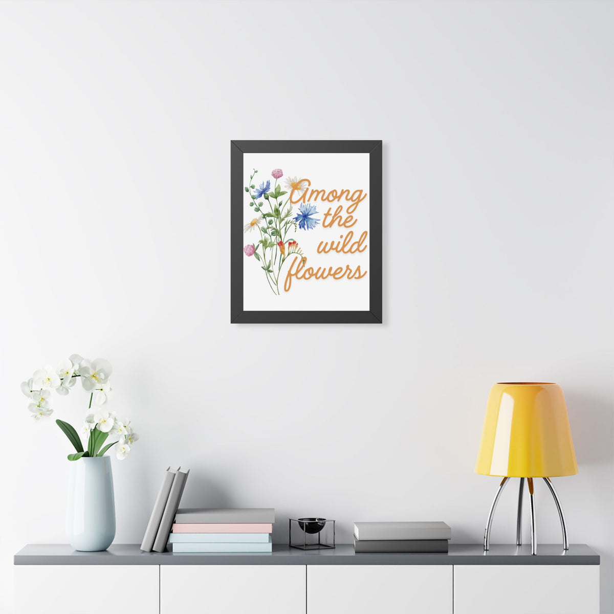 Among the wild flowers - Wall Art