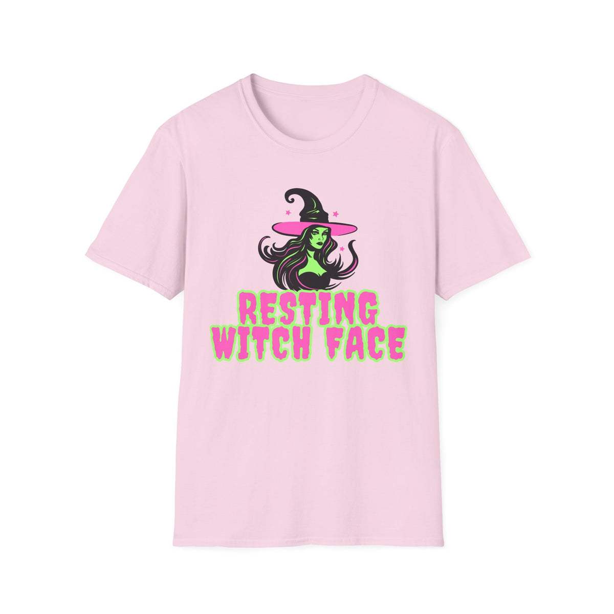 Resting Witch Face T-Shirt — Funny Halloween Witch Graphic Tee