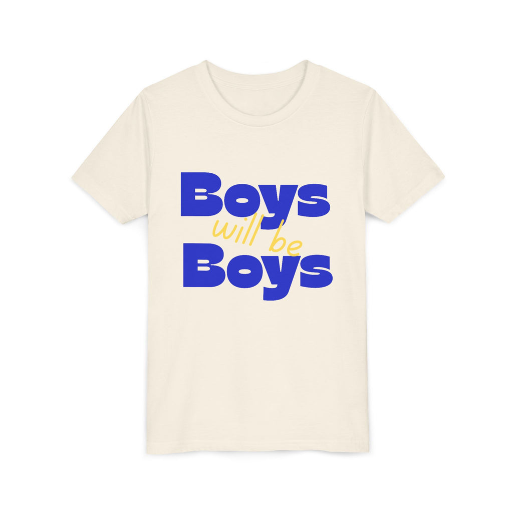 Youth Tee — "Boys Will Be Boys" Bold Retro Graphic