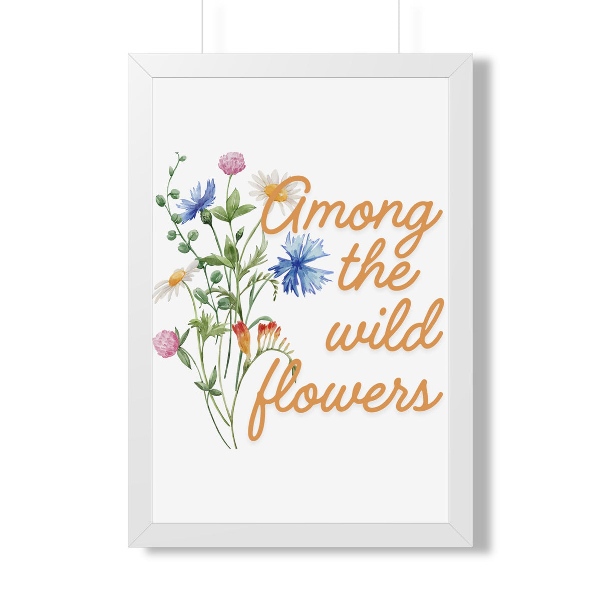 Among the wild flowers - Wall Art