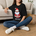 Namastleigh Santa T-Shirt – Funny Christmas Yoga Holiday Tee
