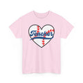 Teacher Baseball Heart T-Shirt