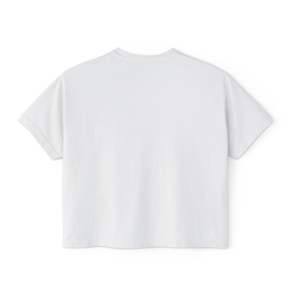 Mama Boxy Tee — Casual Women's Cropped Mom Shirt (Mint Script)