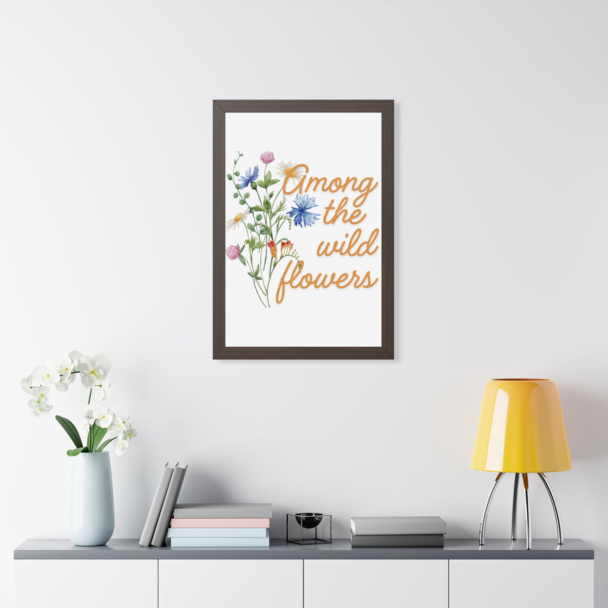 Among the wild flowers - Wall Art