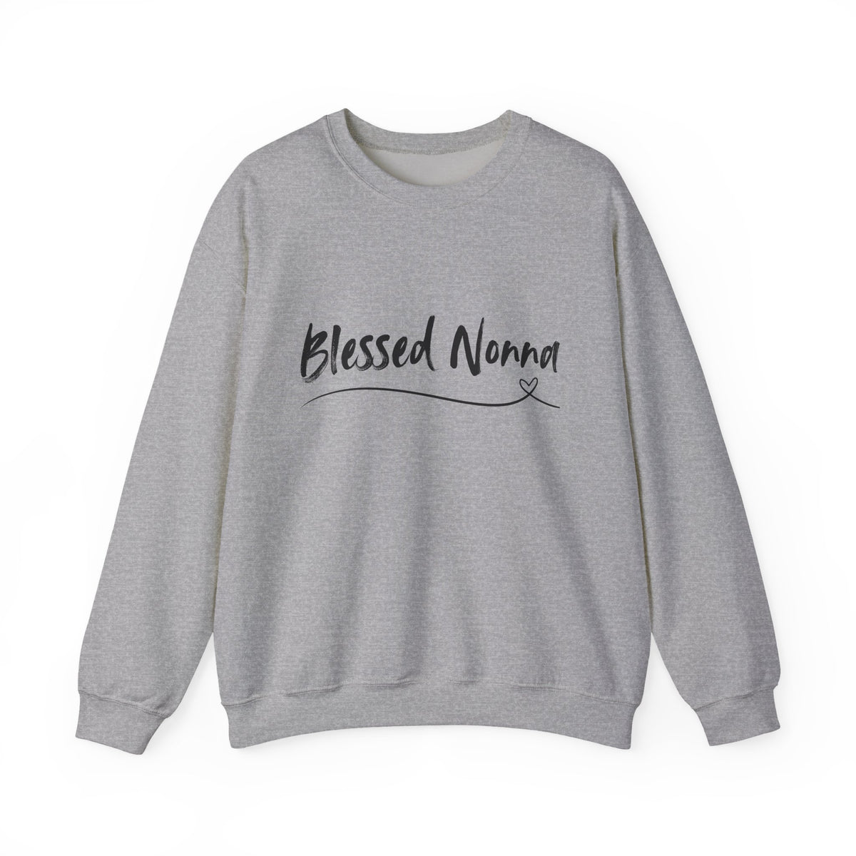Blessed Nonna Crewneck Sweatshirt — Cozy Grandma Gift