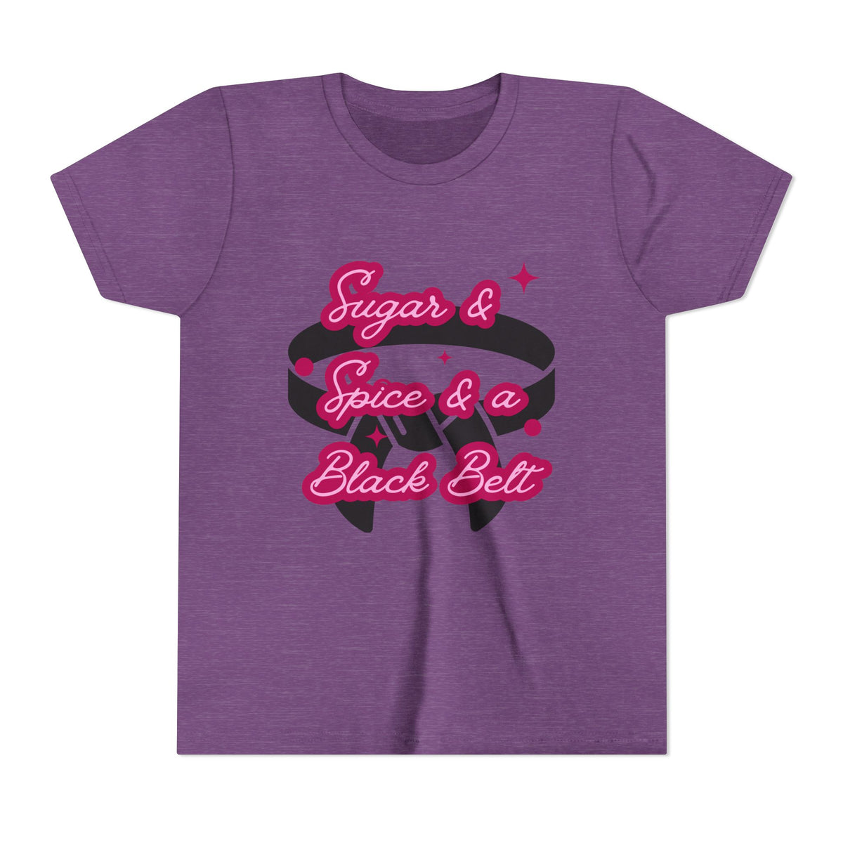 Sugar and Spice and a Black Belt -  Bold Retro Graphic