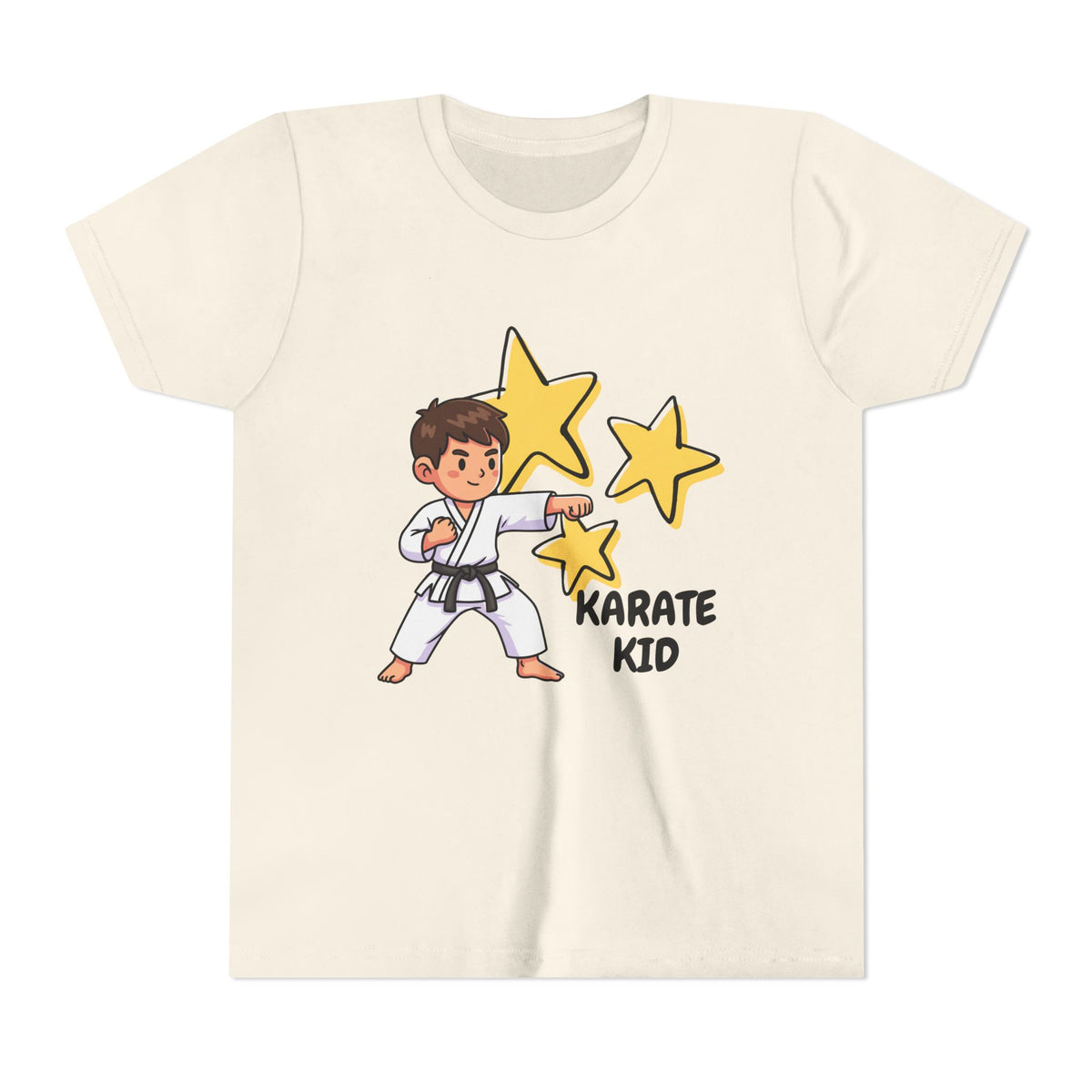 Youth Tee — "Karate Kid" Bold Retro Graphic