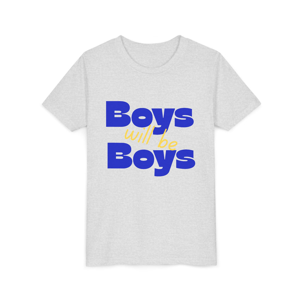 Youth Tee — "Boys Will Be Boys" Bold Retro Graphic