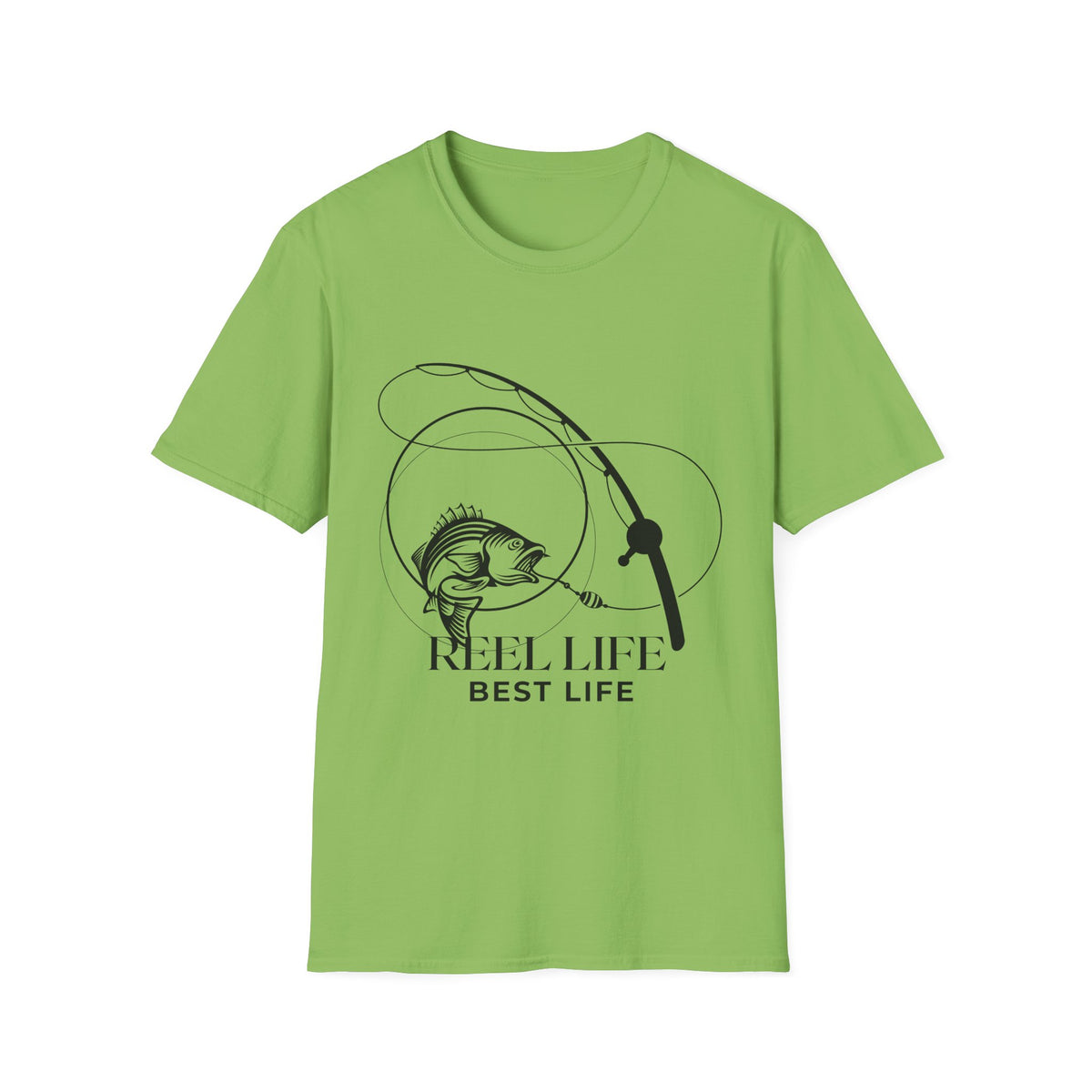 Reel Life Best Life T-Shirt — Fishing Tee