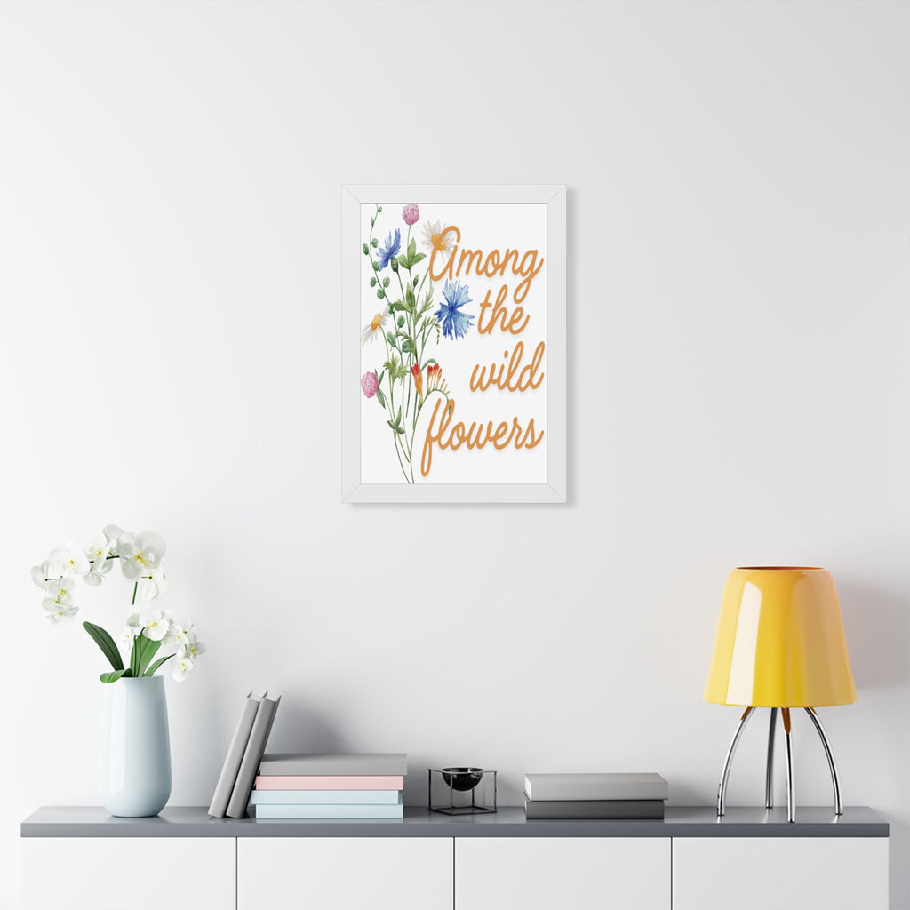 Among the wild flowers - Wall Art