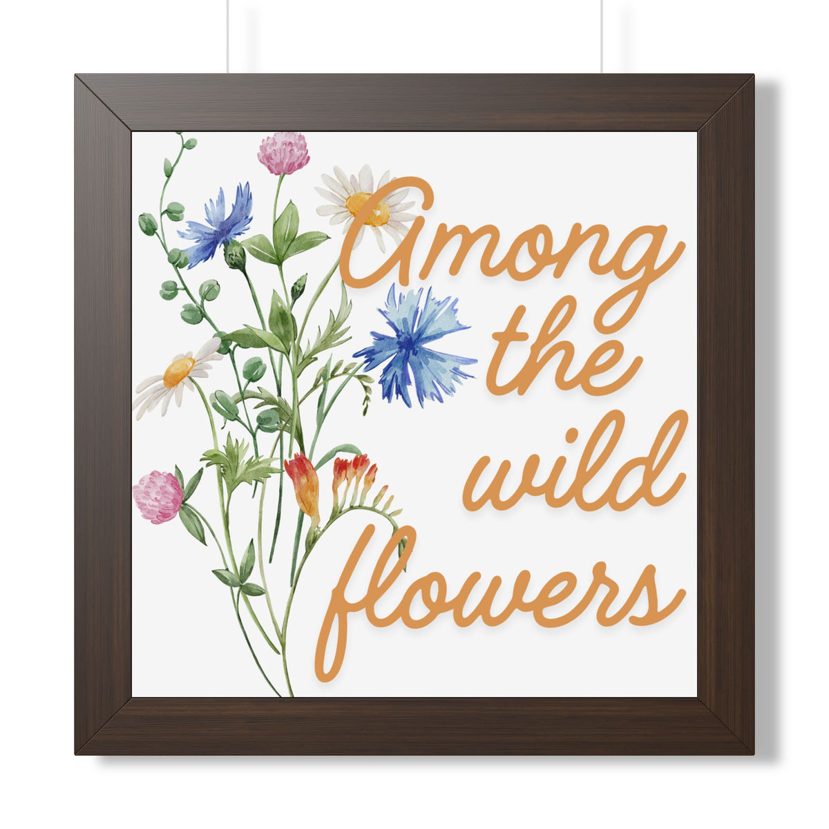 Among the wild flowers - Wall Art
