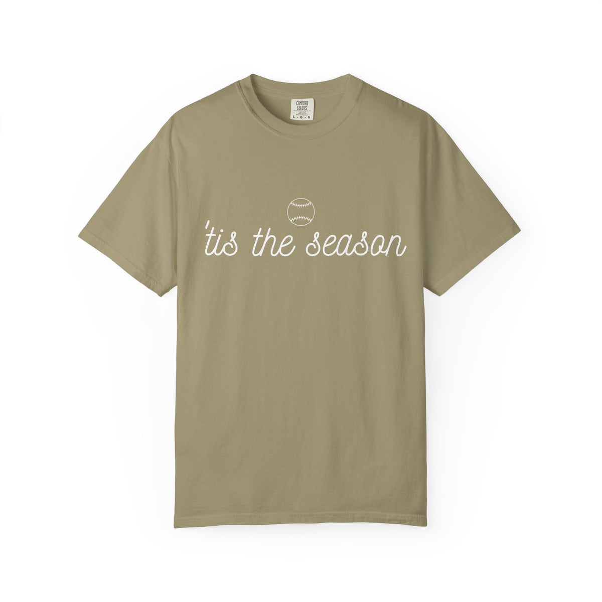 Women's T-Shirt — 'tis the season' Baseball Tee