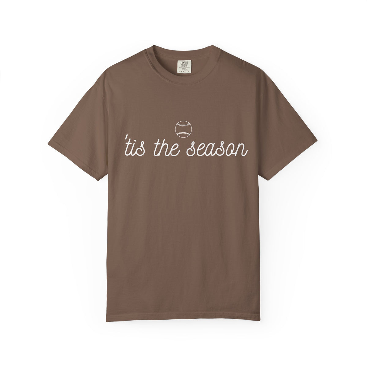 Women's T-Shirt — 'tis the season' Baseball Tee