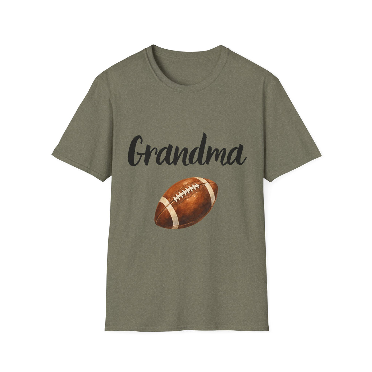 Football Grandma T-shirt