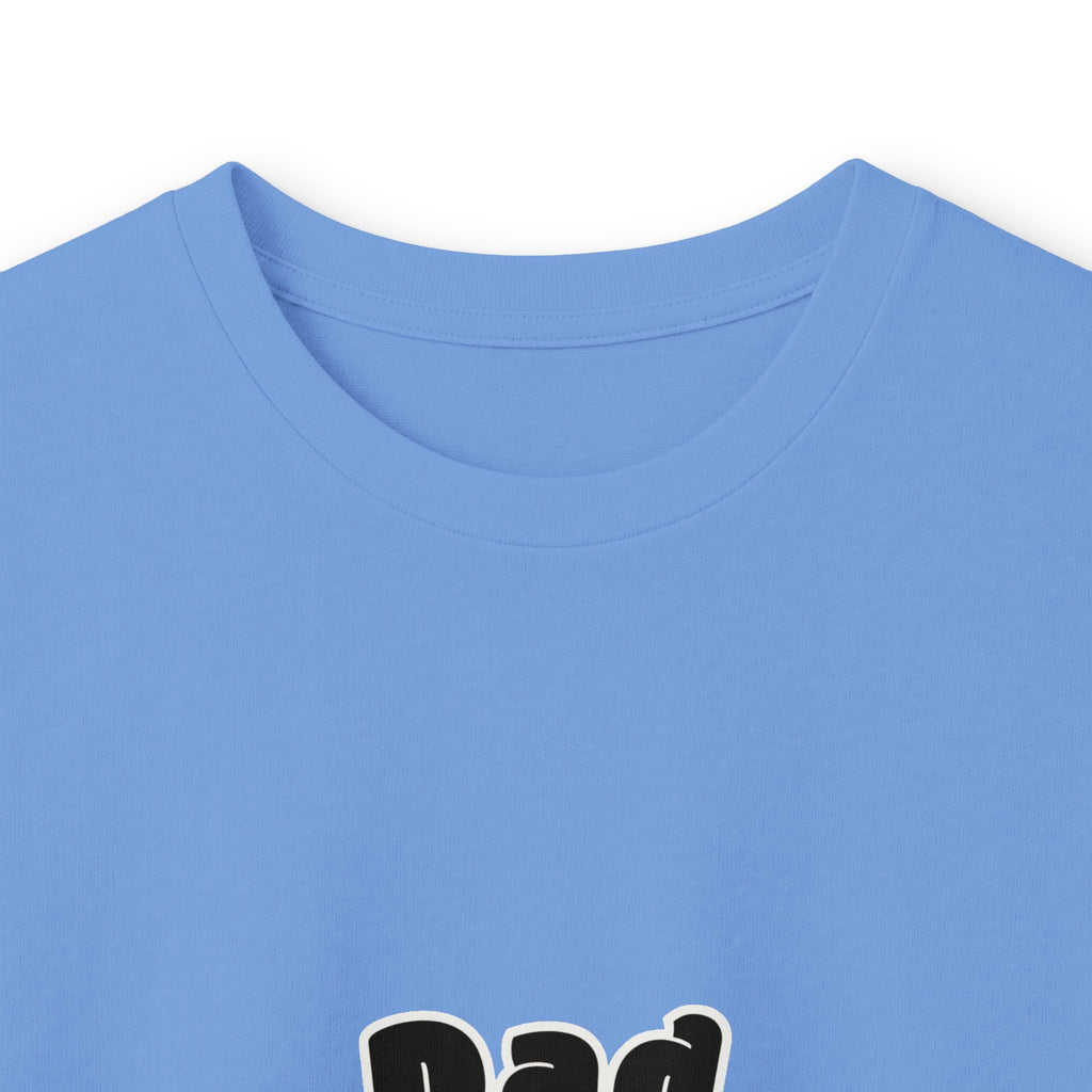 Dad Gang Long Sleeve Tee — Retro Bubble Letter Graphic