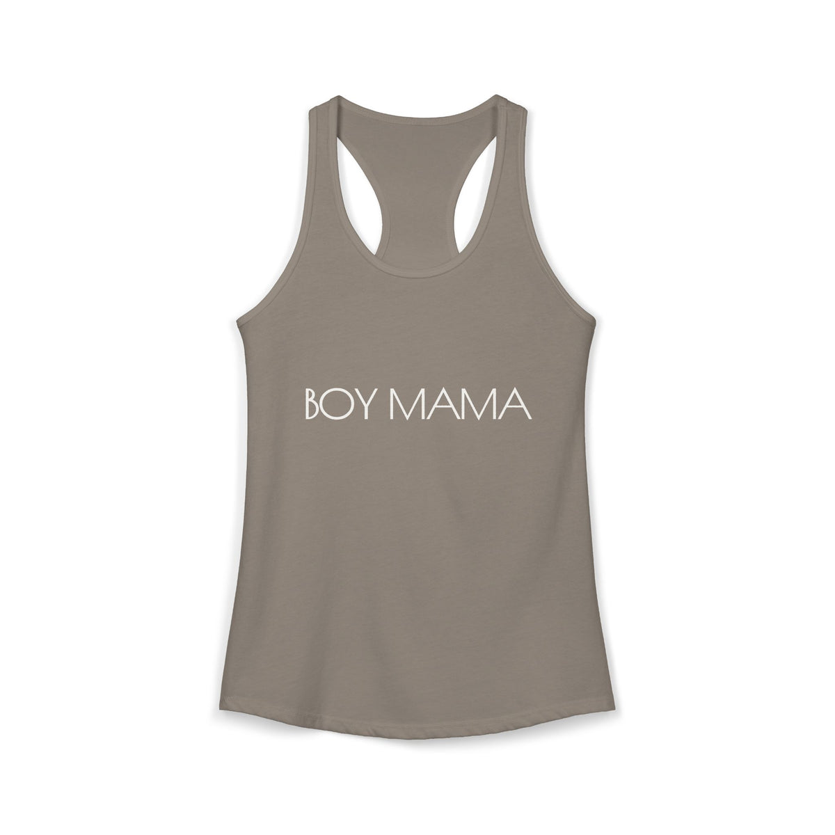 Boy Mama Women's Ideal Racerback Tank