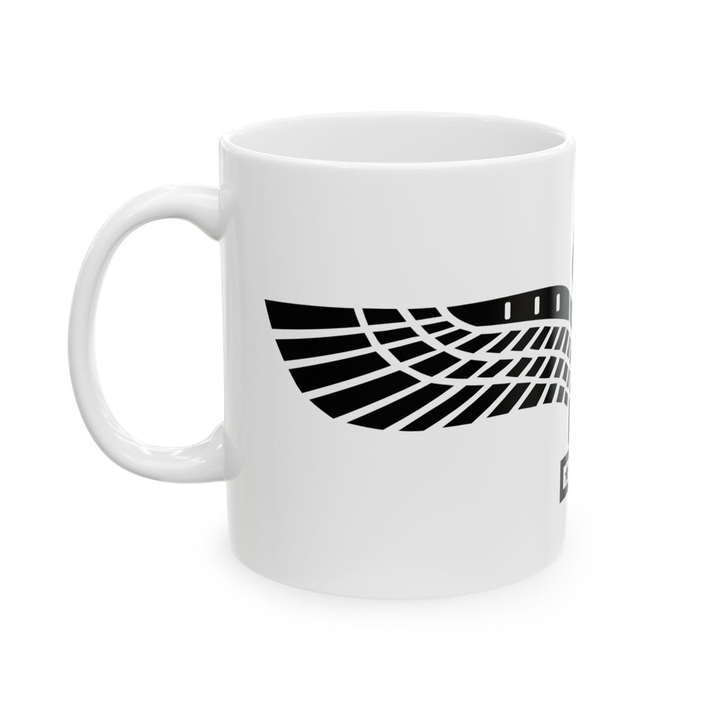 SURYOYO white ceramic mug