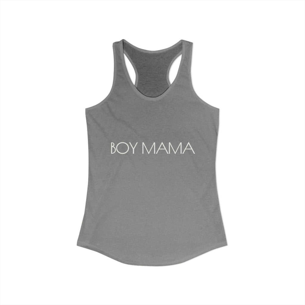 Boy Mama Women's Ideal Racerback Tank
