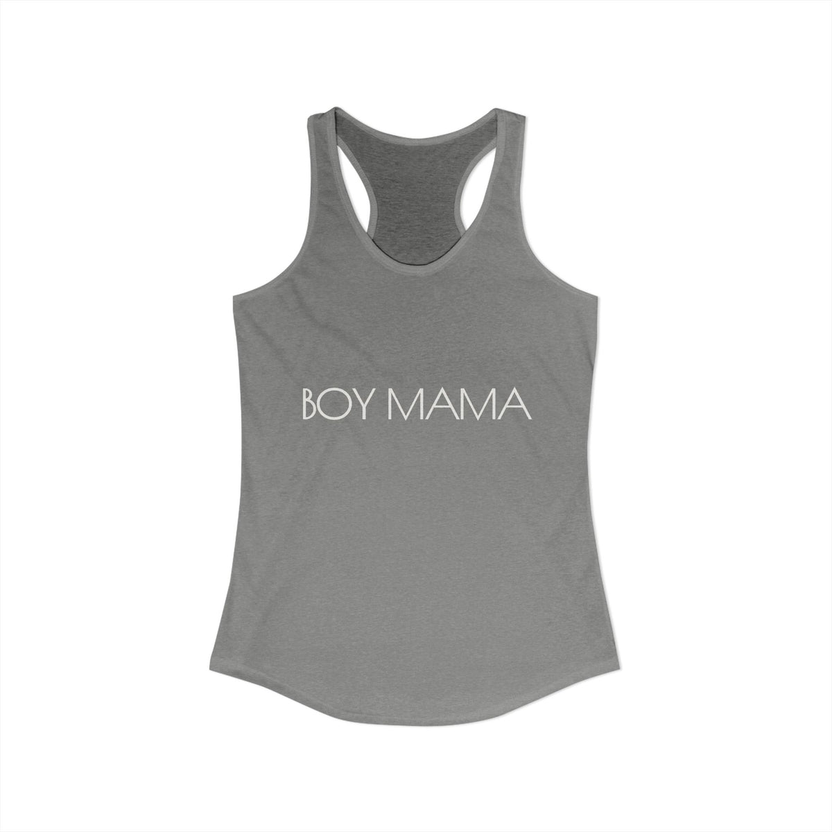 Boy Mama Women's Ideal Racerback Tank