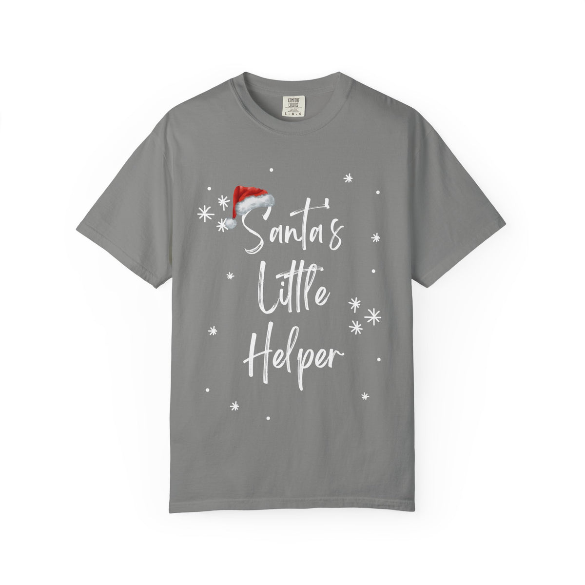 Santa's Little Helper T-Shirt — Women's Christmas Holiday Tee