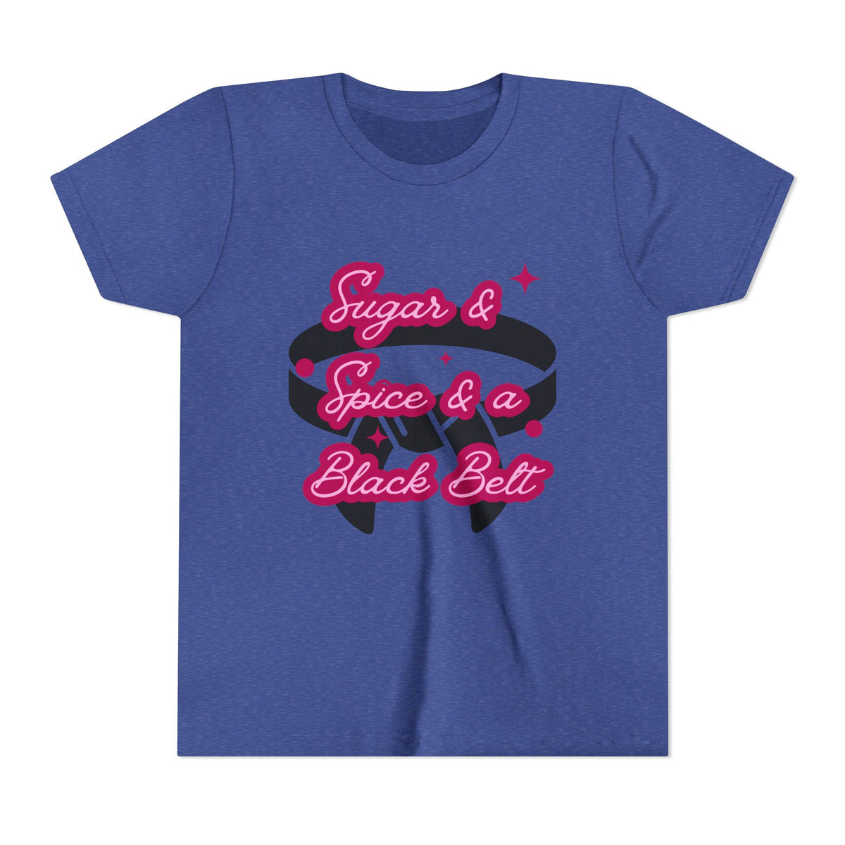 Sugar and Spice and a Black Belt -  Bold Retro Graphic