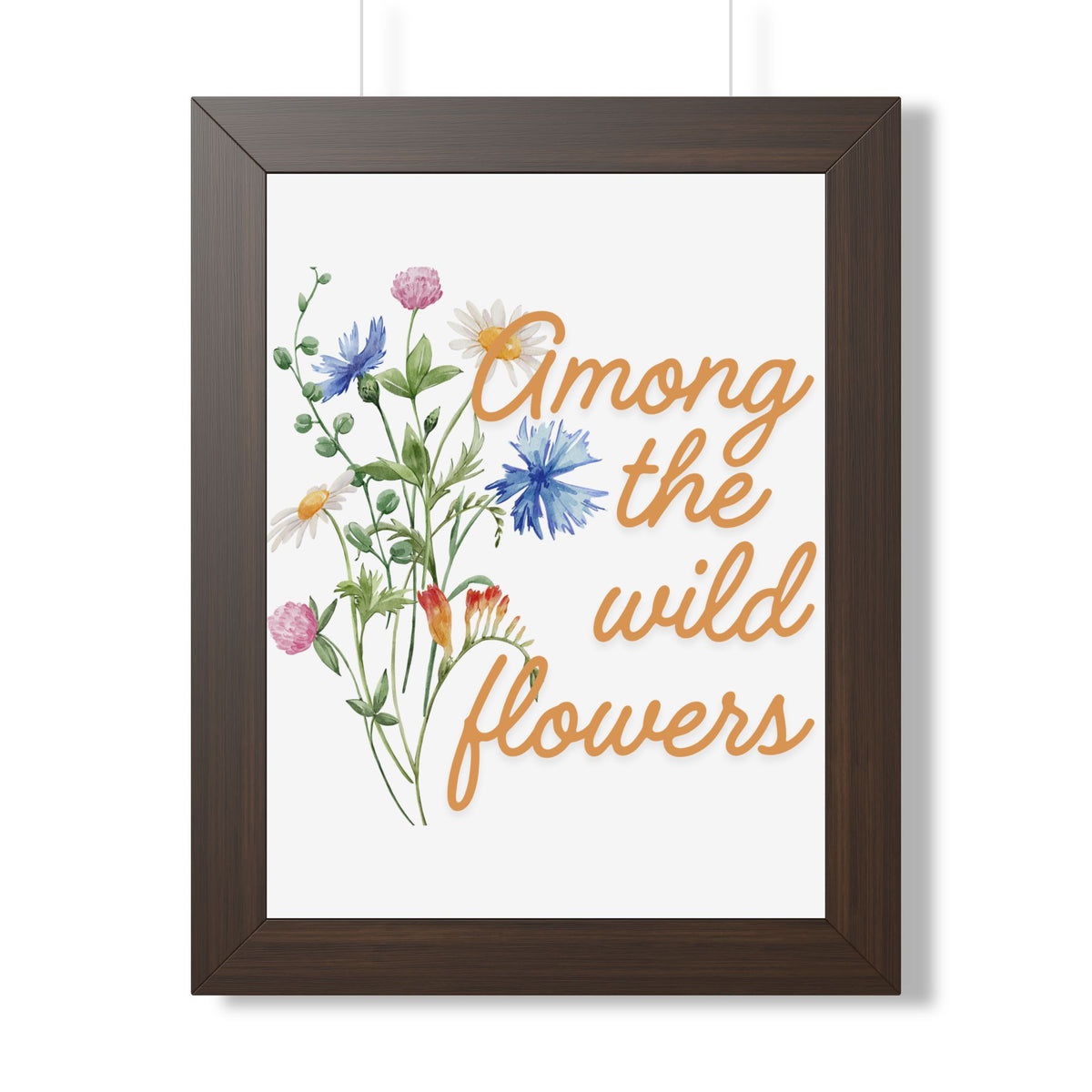 Among the wild flowers - Wall Art