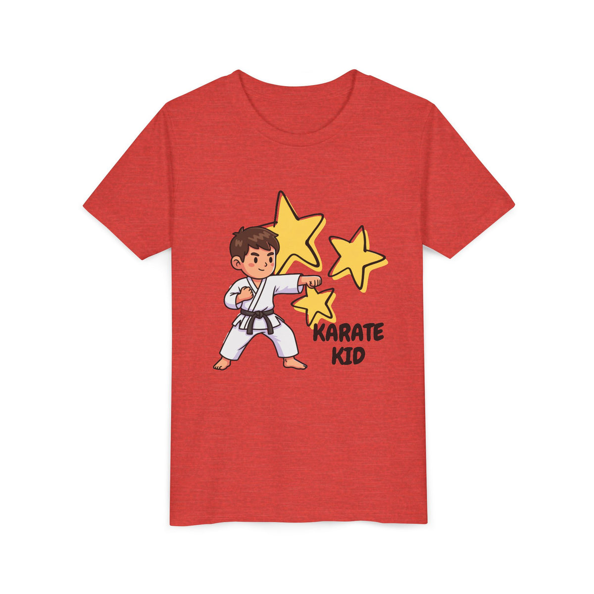 Youth Tee — "Karate Kid" Bold Retro Graphic