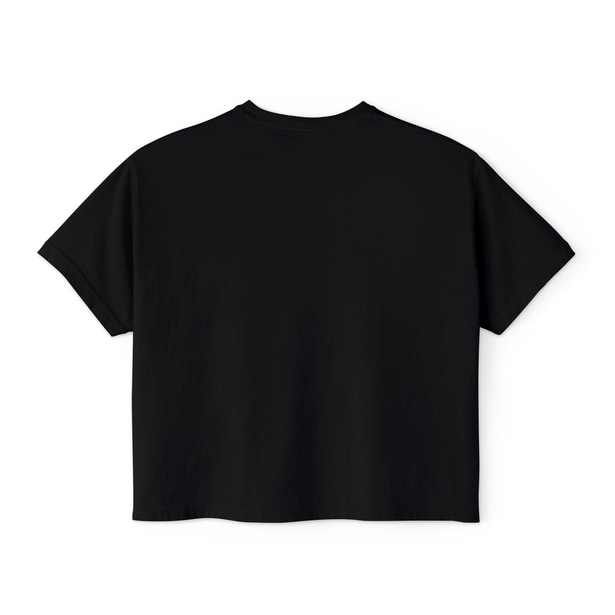 Mama Boxy Tee — Casual Women's Cropped Mom Shirt (Mint Script)