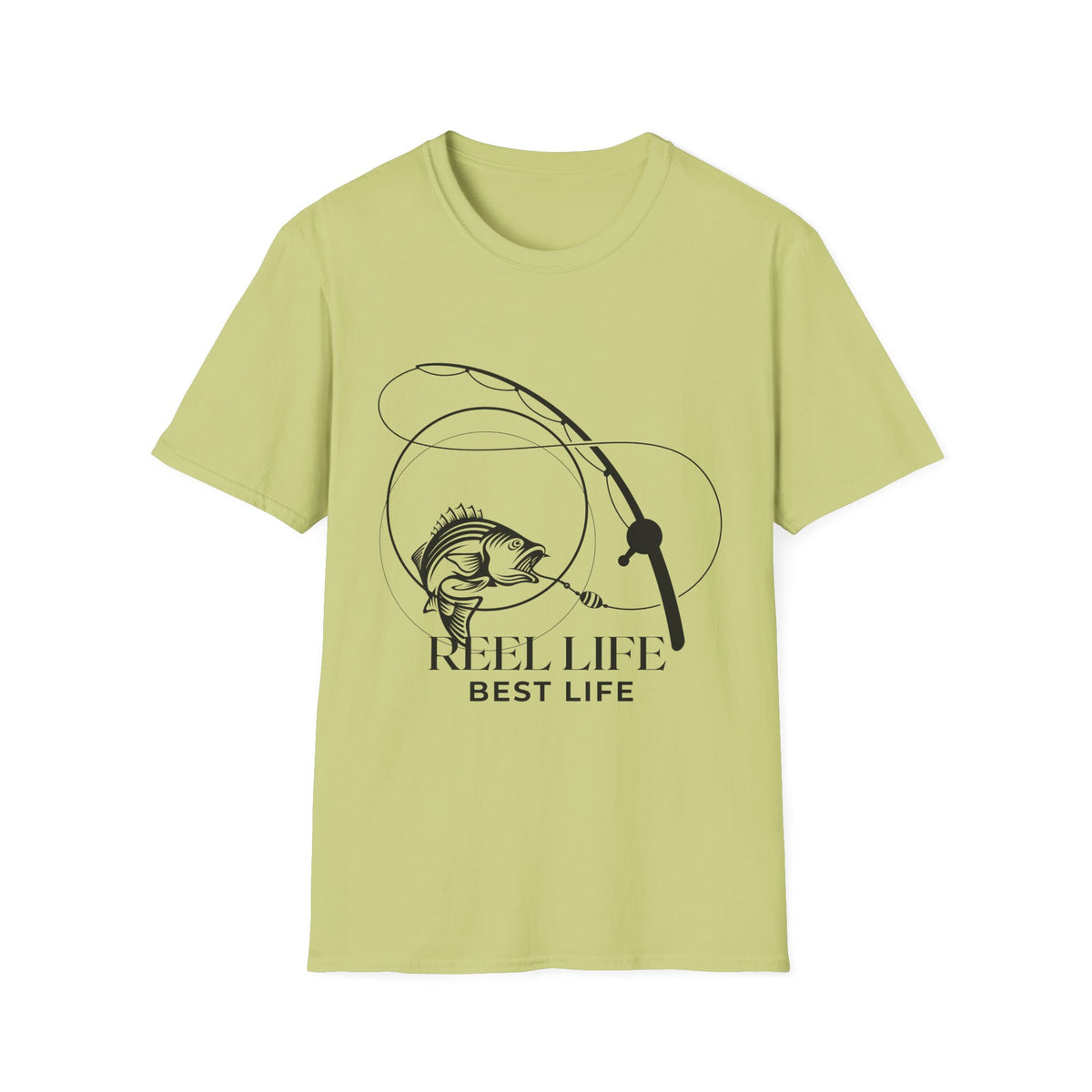 Reel Life Best Life T-Shirt — Fishing Tee
