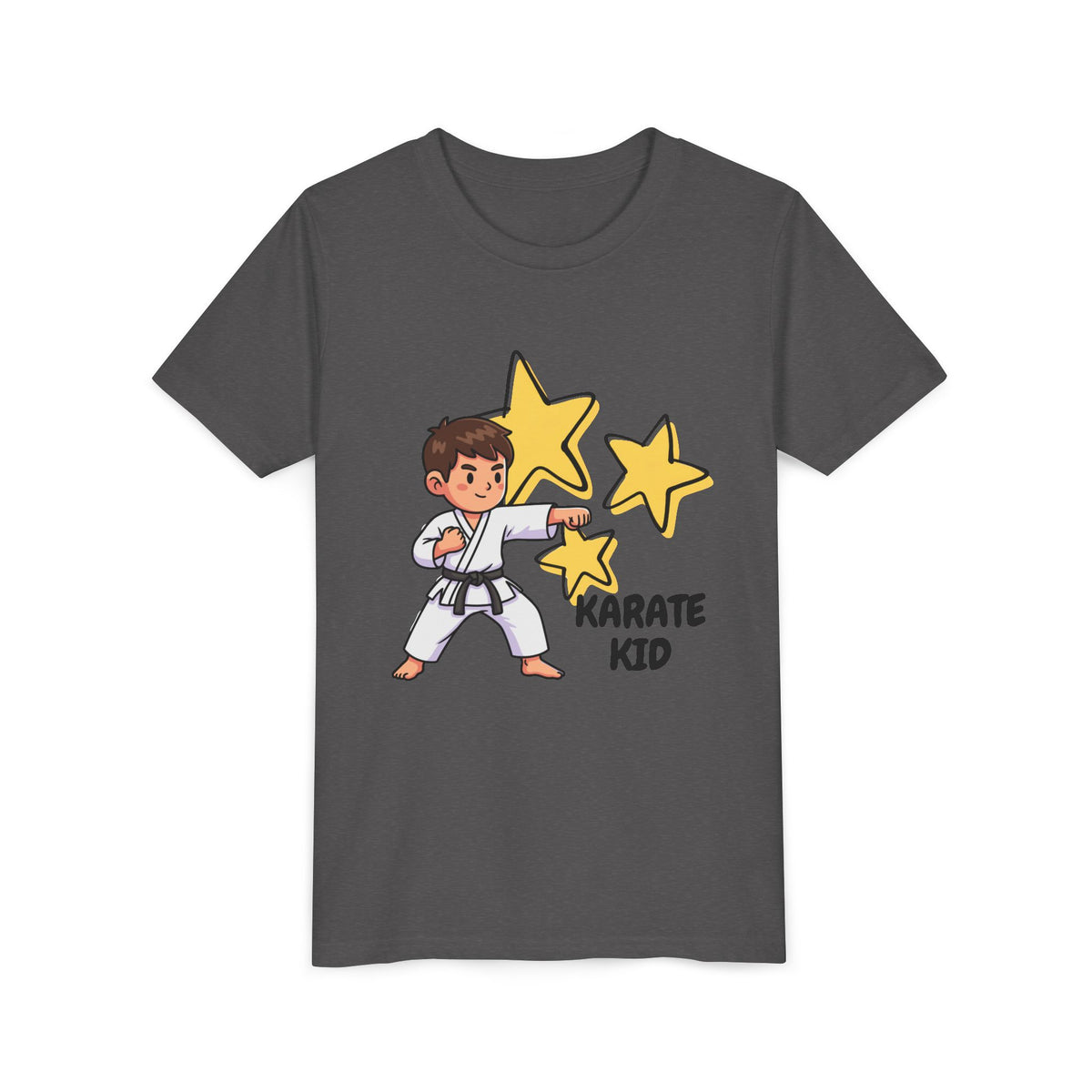 Youth Tee — "Karate Kid" Bold Retro Graphic