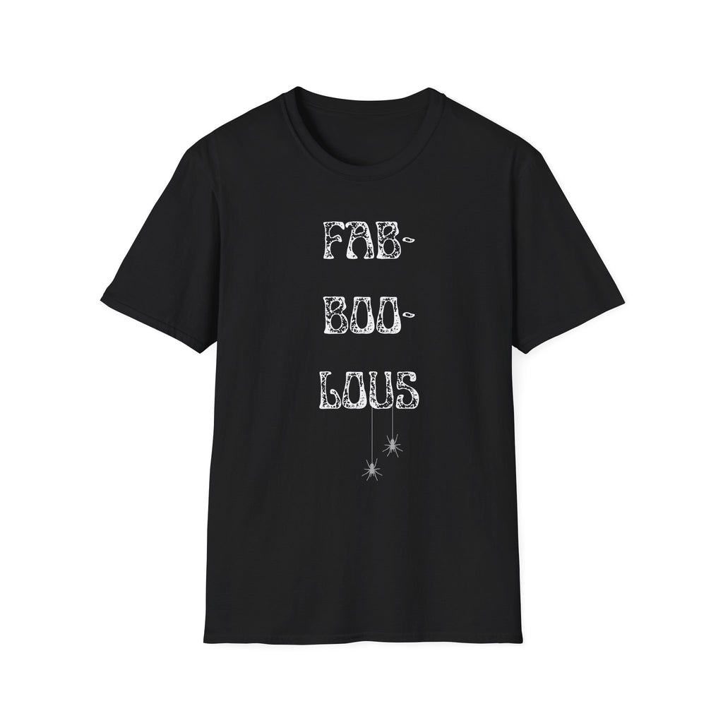 FAB BOO LOUS Women's T-Shirt — Minimal Crew Neck Tee for Halloween