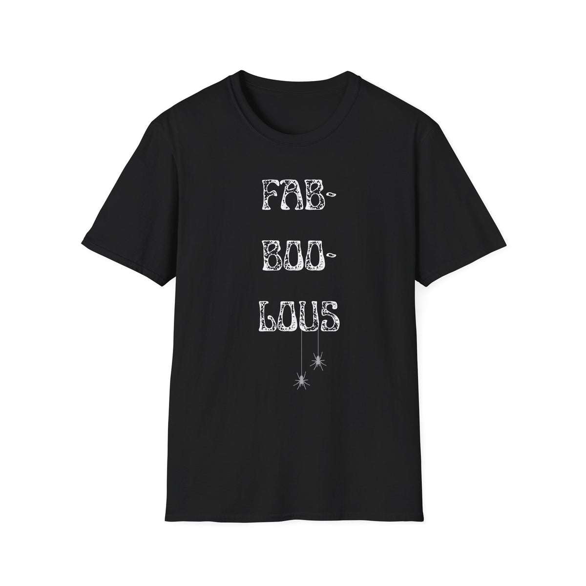 FAB BOO LOUS Women's T-Shirt — Minimal Crew Neck Tee for Halloween