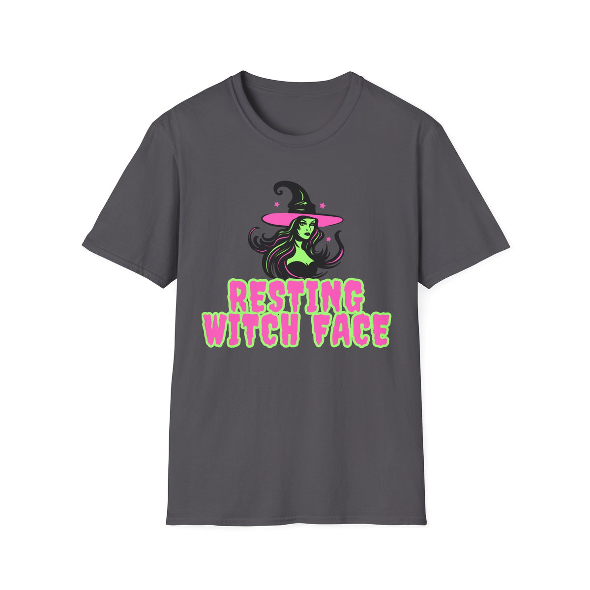 Resting Witch Face T-Shirt — Funny Halloween Witch Graphic Tee
