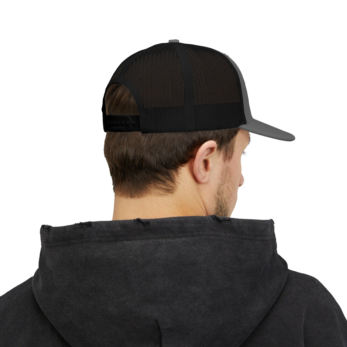 Dad Gang Snapback Trucker Hat — Embroidered Retro Dad Cap, Father's Day Gift