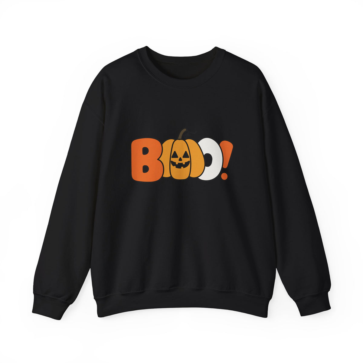 Halloween 'Boo!' Pumpkin Crewneck Sweatshirt