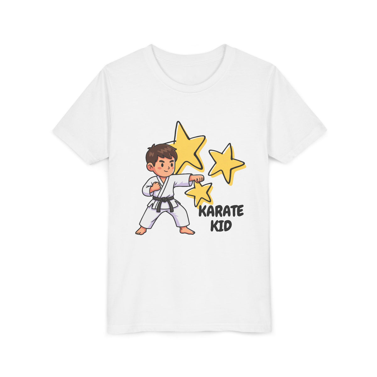 Youth Tee — "Karate Kid" Bold Retro Graphic