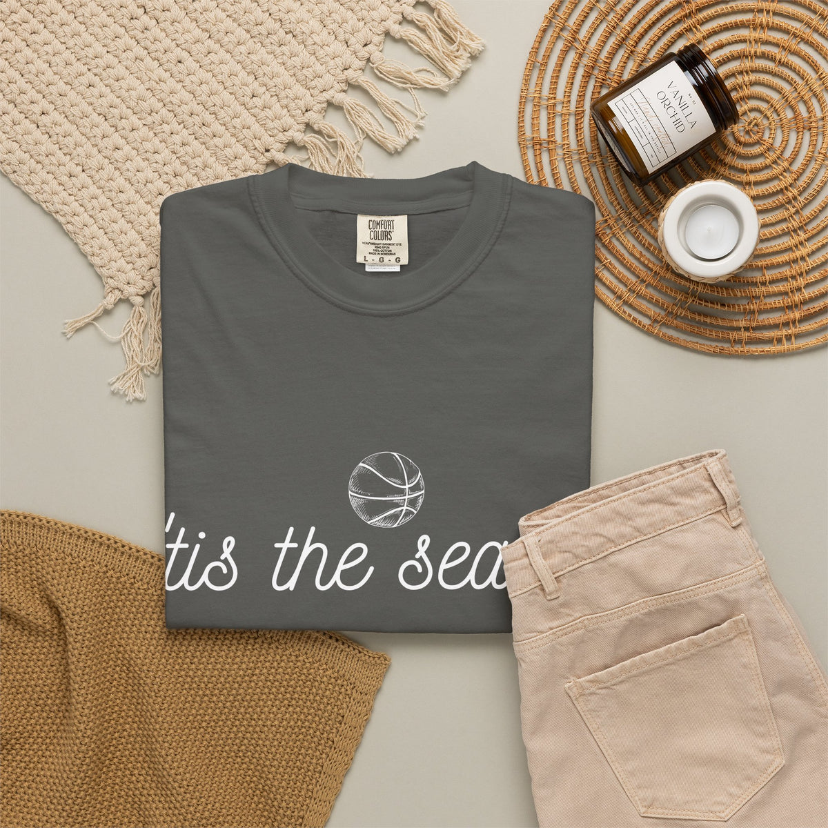 Women's T-Shirt — 'tis the season' Basketball Tee
