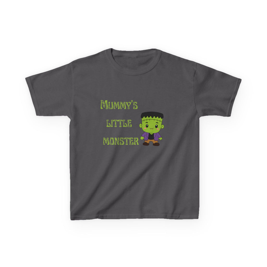 Kids Tee — "Mummy's Little Monster" Halloween T‑Shirt (Cute Frankenstein)