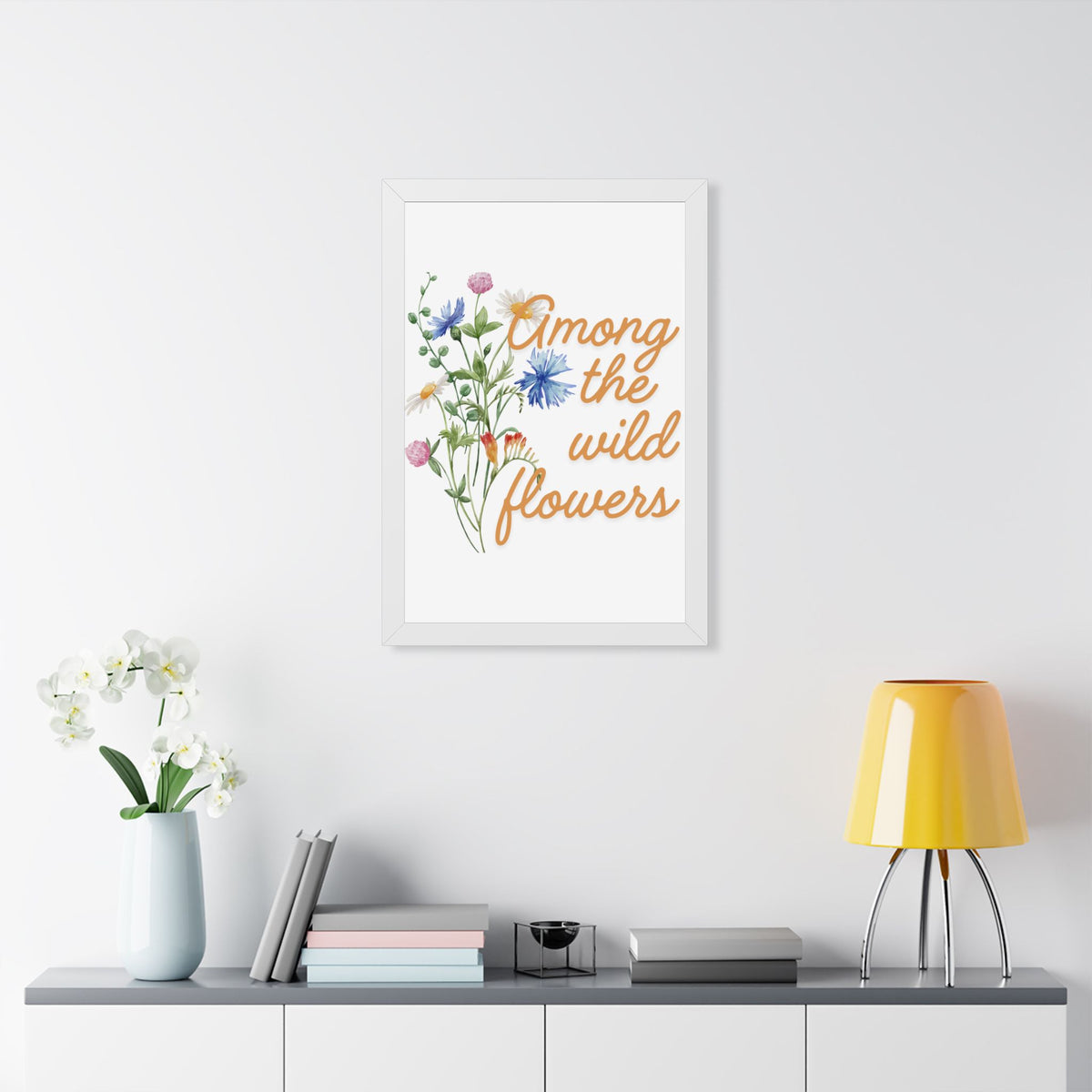 Among the wild flowers - Wall Art