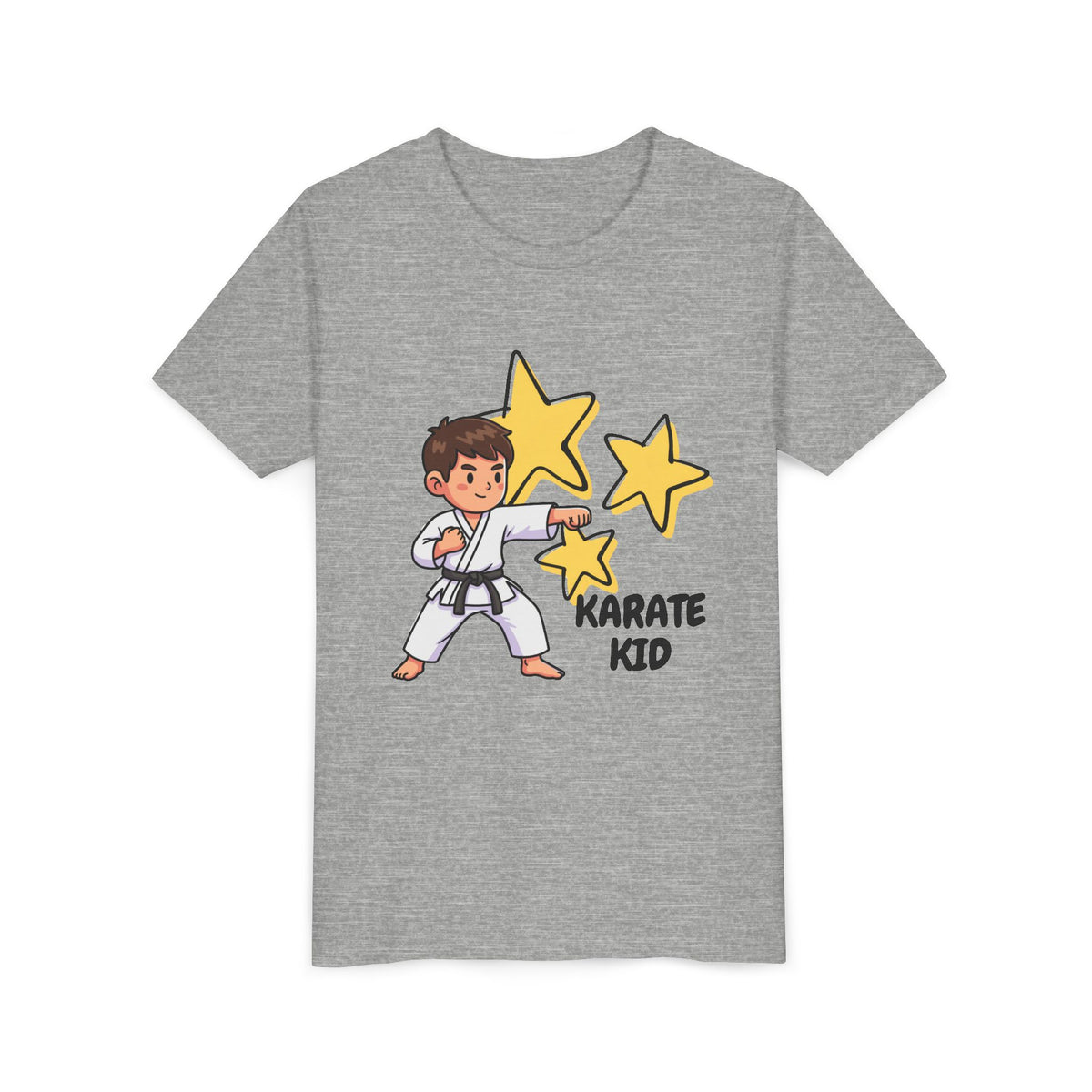 Youth Tee — "Karate Kid" Bold Retro Graphic