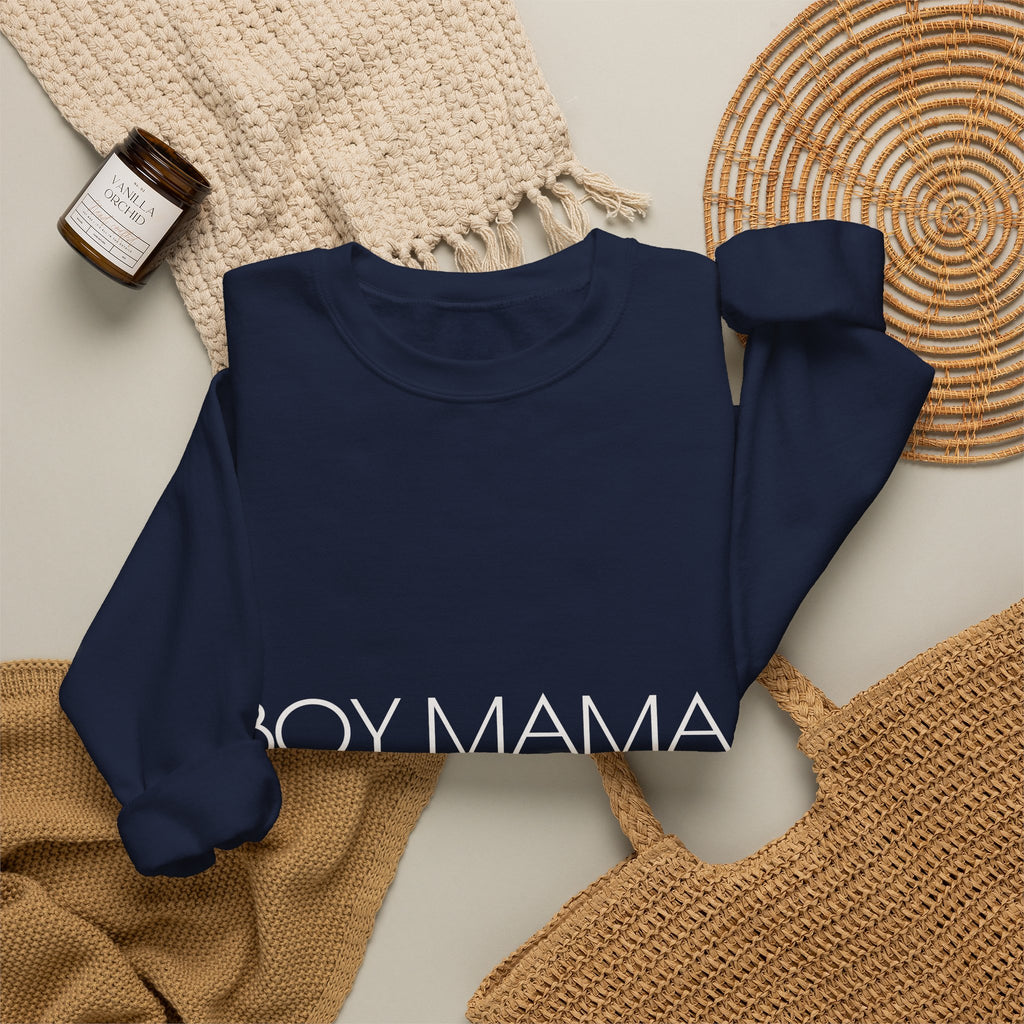 Boy Mama Crewneck Sweatshirt