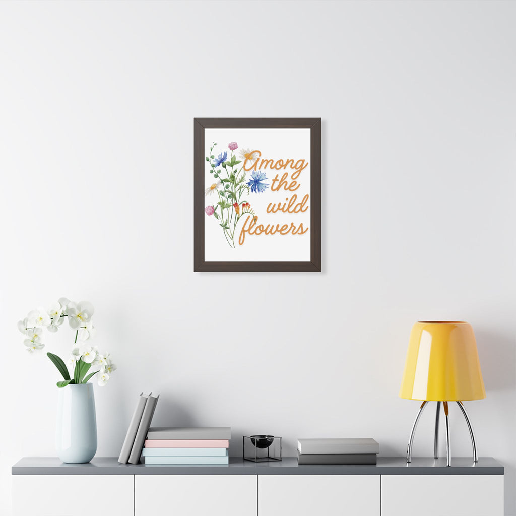 Among the wild flowers - Wall Art
