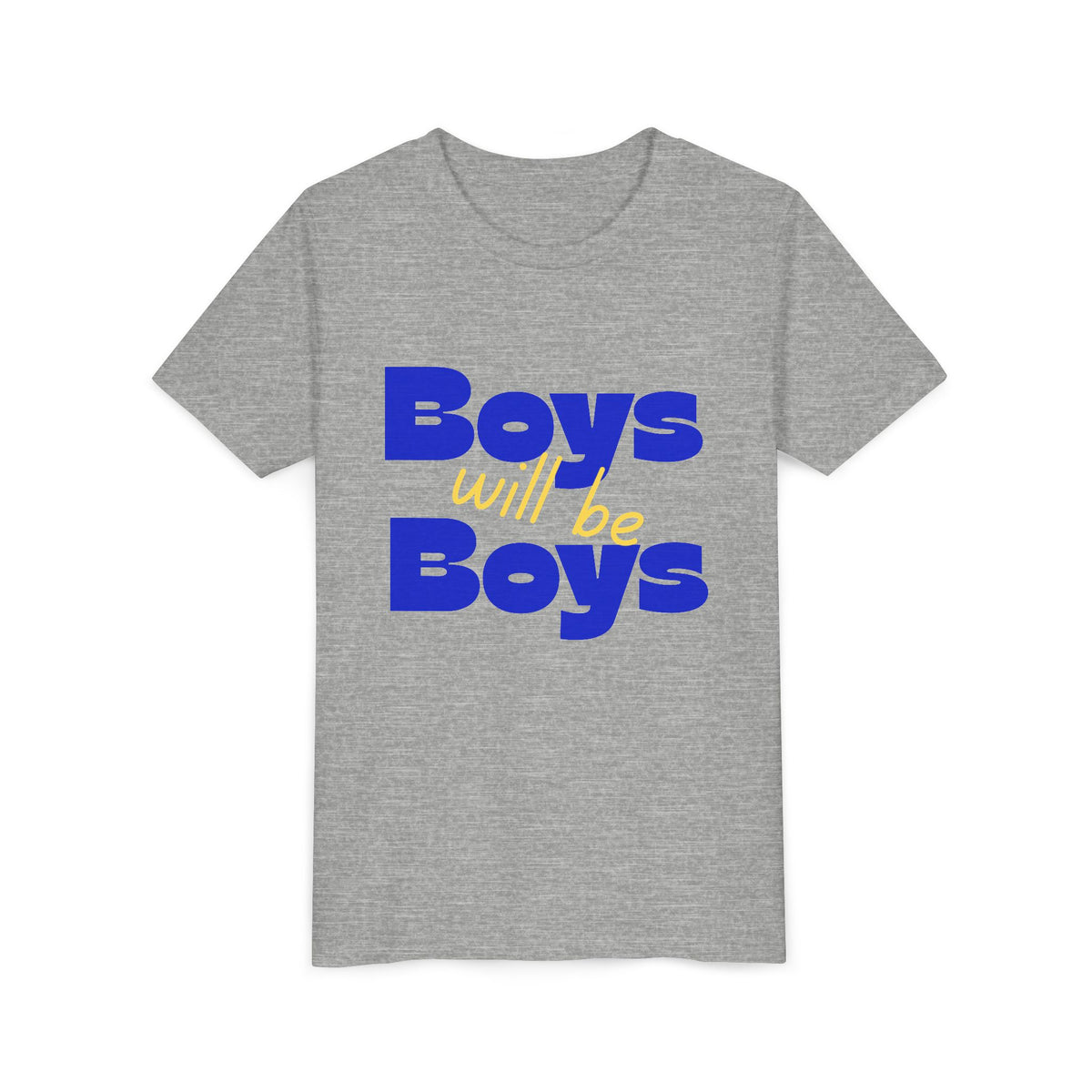 Youth Tee — "Boys Will Be Boys" Bold Retro Graphic