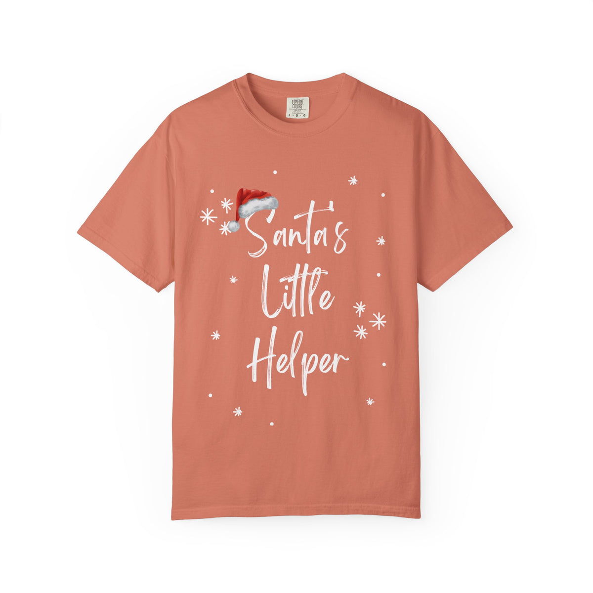 Santa's Little Helper T-Shirt — Women's Christmas Holiday Tee
