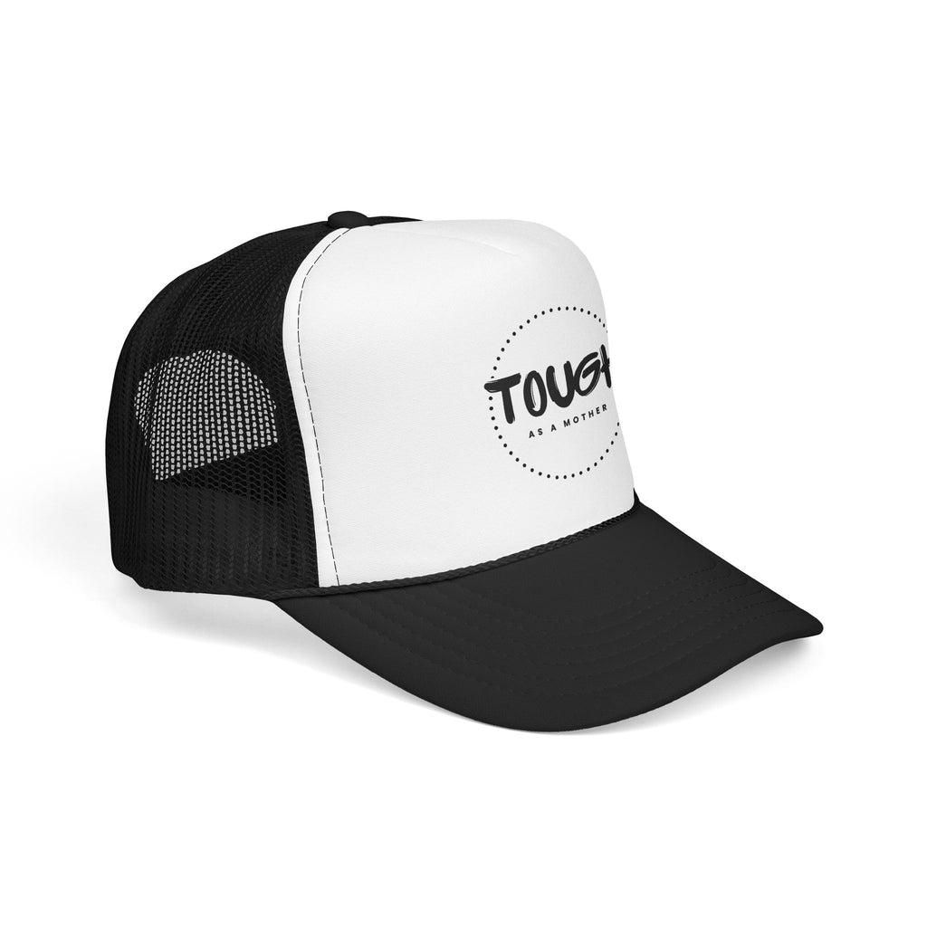 Tough As A Mother Trucker Hat — Retro Foam Mesh Cap for Moms