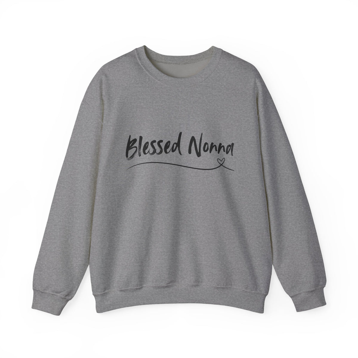Blessed Nonna Crewneck Sweatshirt — Cozy Grandma Gift