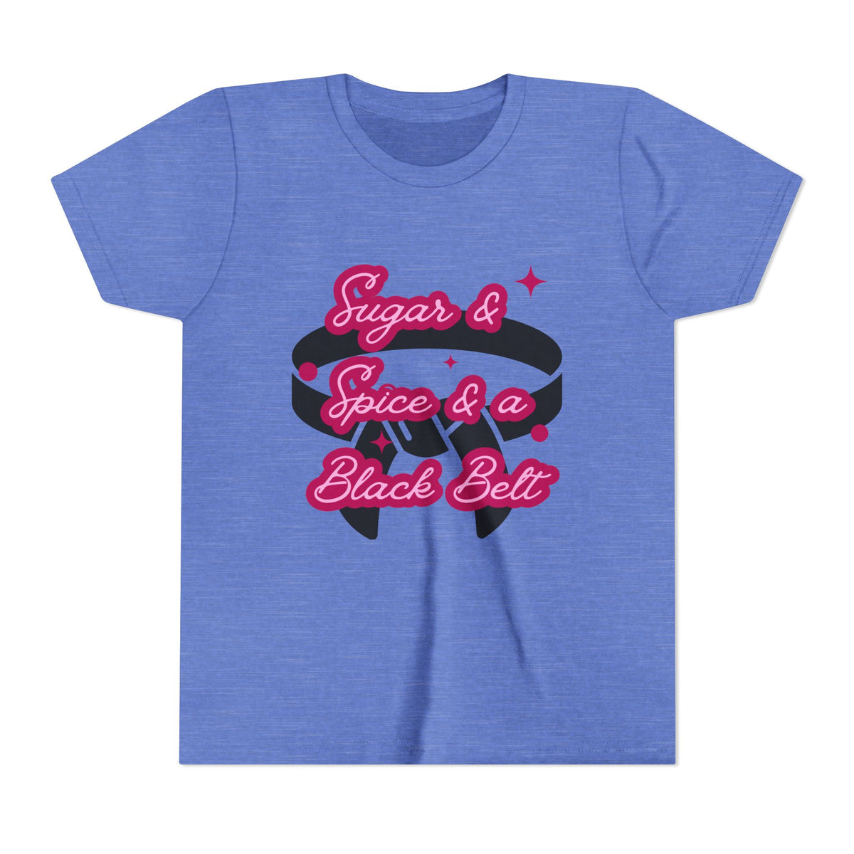 Sugar and Spice and a Black Belt -  Bold Retro Graphic