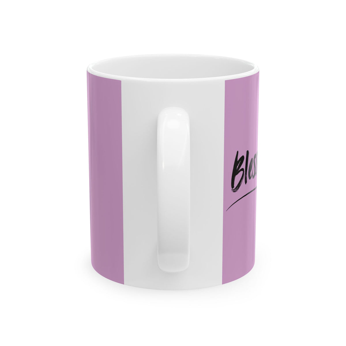 Blessed Nana Mug — Pink Personalized Nana Coffee Cup